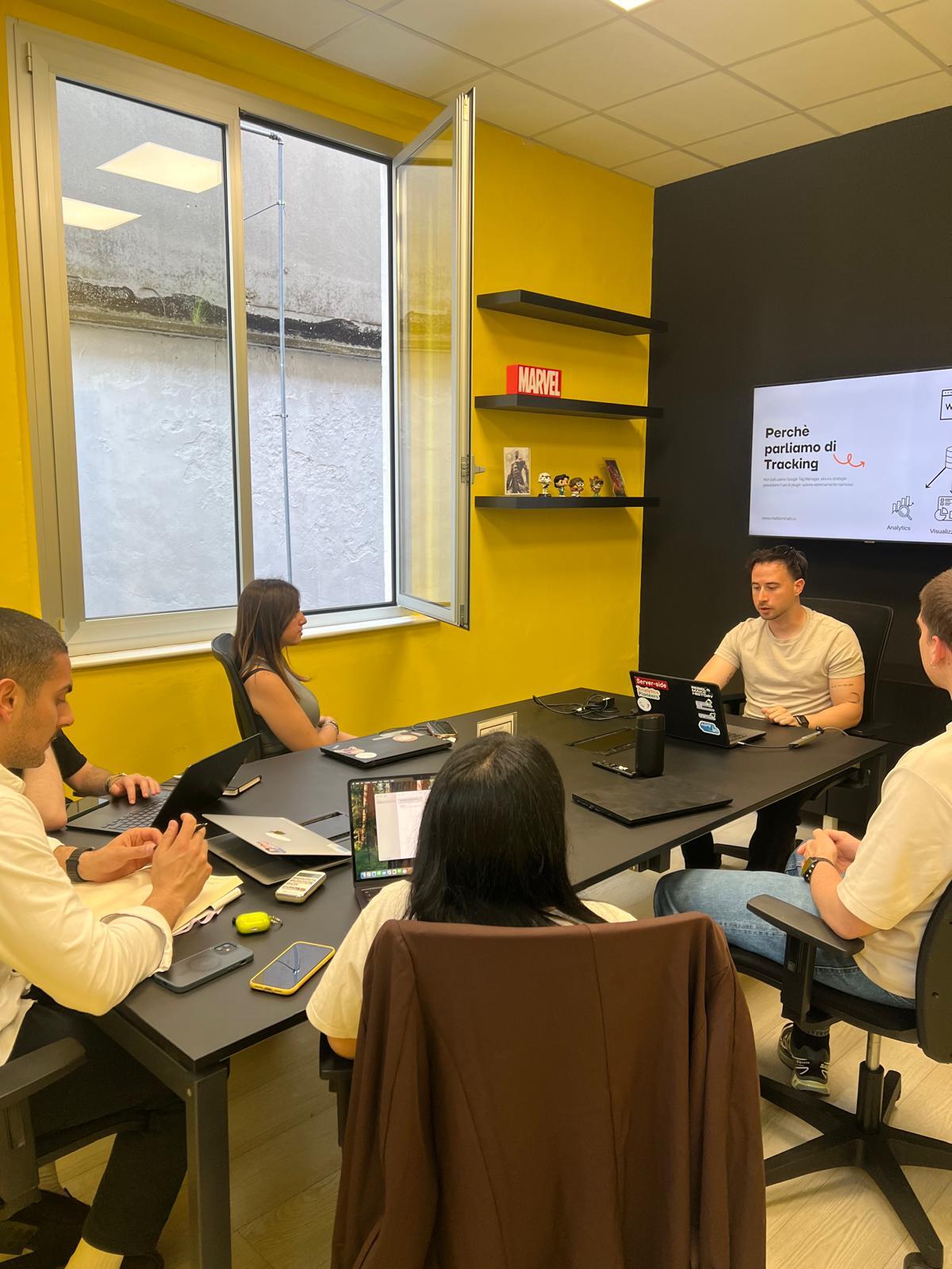 Teaching a class of students